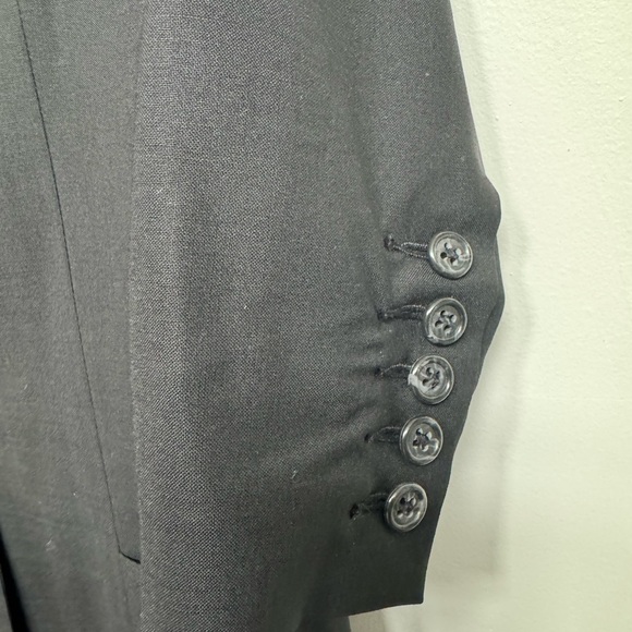 Elizabeth and James 3/4 sleeve unlined lightweight wool blazer size 2 - Picture 5 of 10